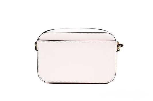 Staci Mini Light Rose Saffiano Leather Camera Bag Crossbody Handbag - SEHABRANDS