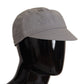 Dolce & Gabbana Elegant Gray Newsboy Cap - Classic Accessory