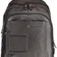 Brown Leather Men Backpack - SEHABRANDS