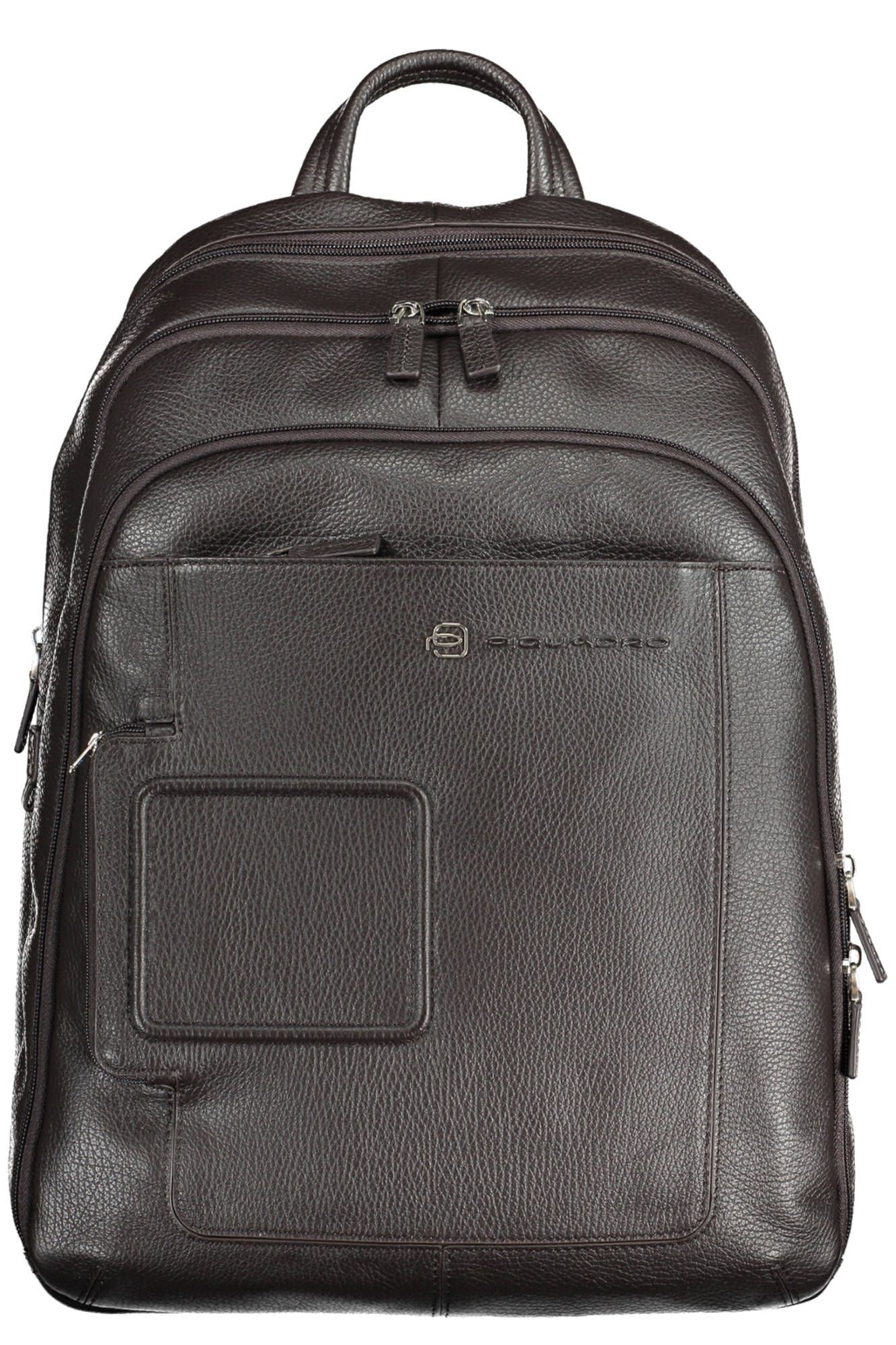 Brown Leather Men Backpack - SEHABRANDS