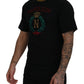 Dolce & Gabbana Iconic Black Cotton Crew Neck Tee