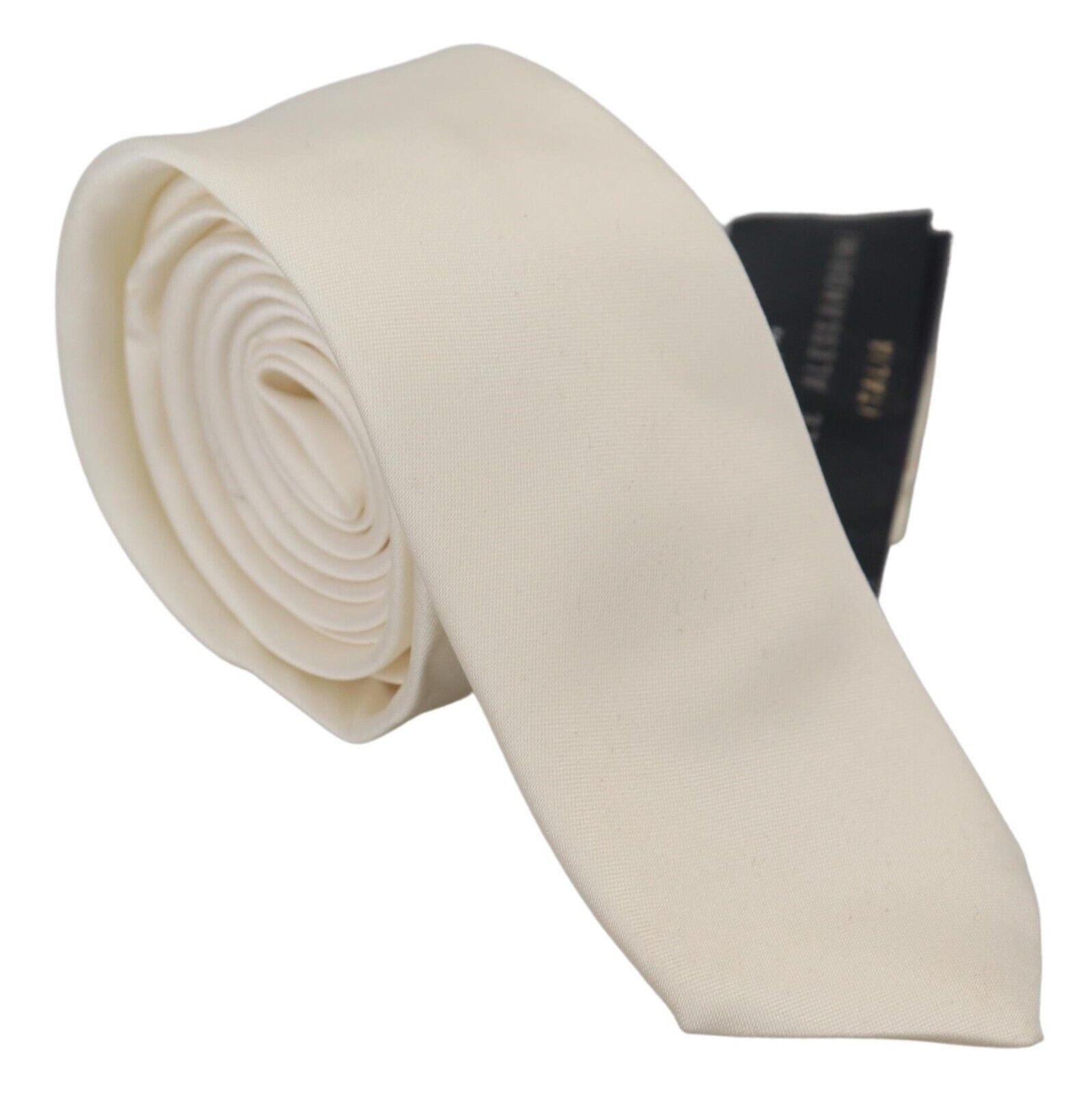 Exclusive Silk Bow Tie in Off White - SEHABRANDS