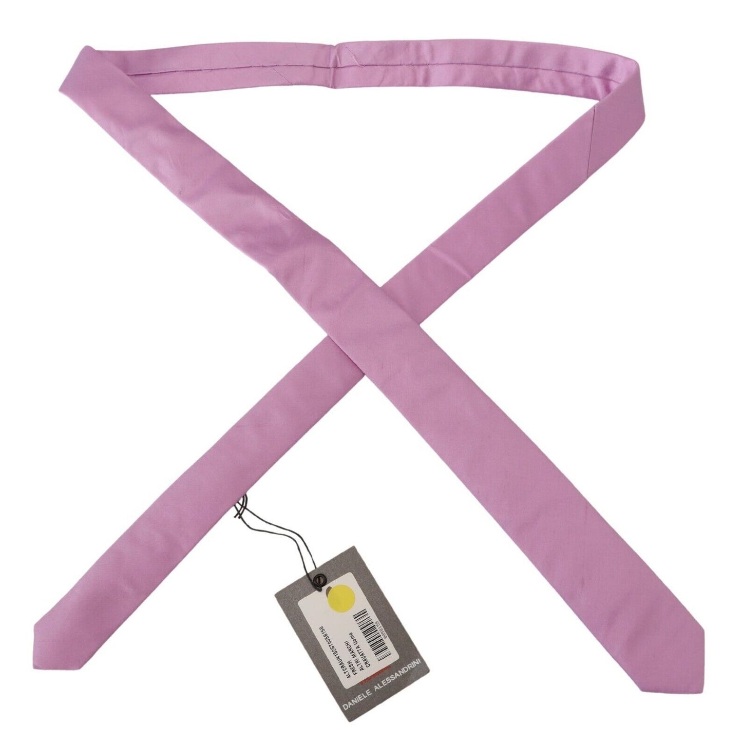 Elegant Silk Men's Tie in Pink - SEHABRANDS