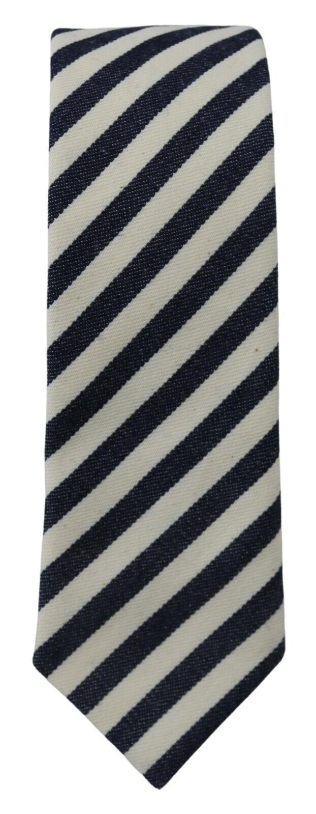 Elegant Italian Striped Bow Tie - SEHABRANDS