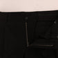 Dolce & Gabbana Elegant Black Cotton Stretch Pants