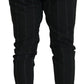 Dolce & Gabbana Elegant Black Tailored Trousers