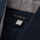 Navy Elegance Cotton Dress Shirt - SEHABRANDS