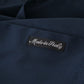 Navy Elegance Cotton Dress Shirt - SEHABRANDS