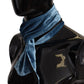 Dolce & Gabbana Elegant Silk Men's Scarf in Regal Blue