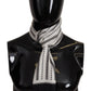 Dolce & Gabbana Elegant Monochrome Silk Men's Scarf