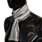 Dolce & Gabbana Elegant Monochrome Silk Men's Scarf