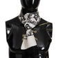 Dolce & Gabbana Royal Crown Printed Silk Men's Scarf