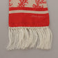 Dolce & Gabbana Elegant Silk Men's Scarf Wrap - Red Coral Print