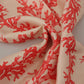 Dolce & Gabbana Elegant Silk Men's Scarf Wrap - Red Coral Print