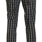 Elegant Black and White BENCIVENGA Pants - SEHABRANDS