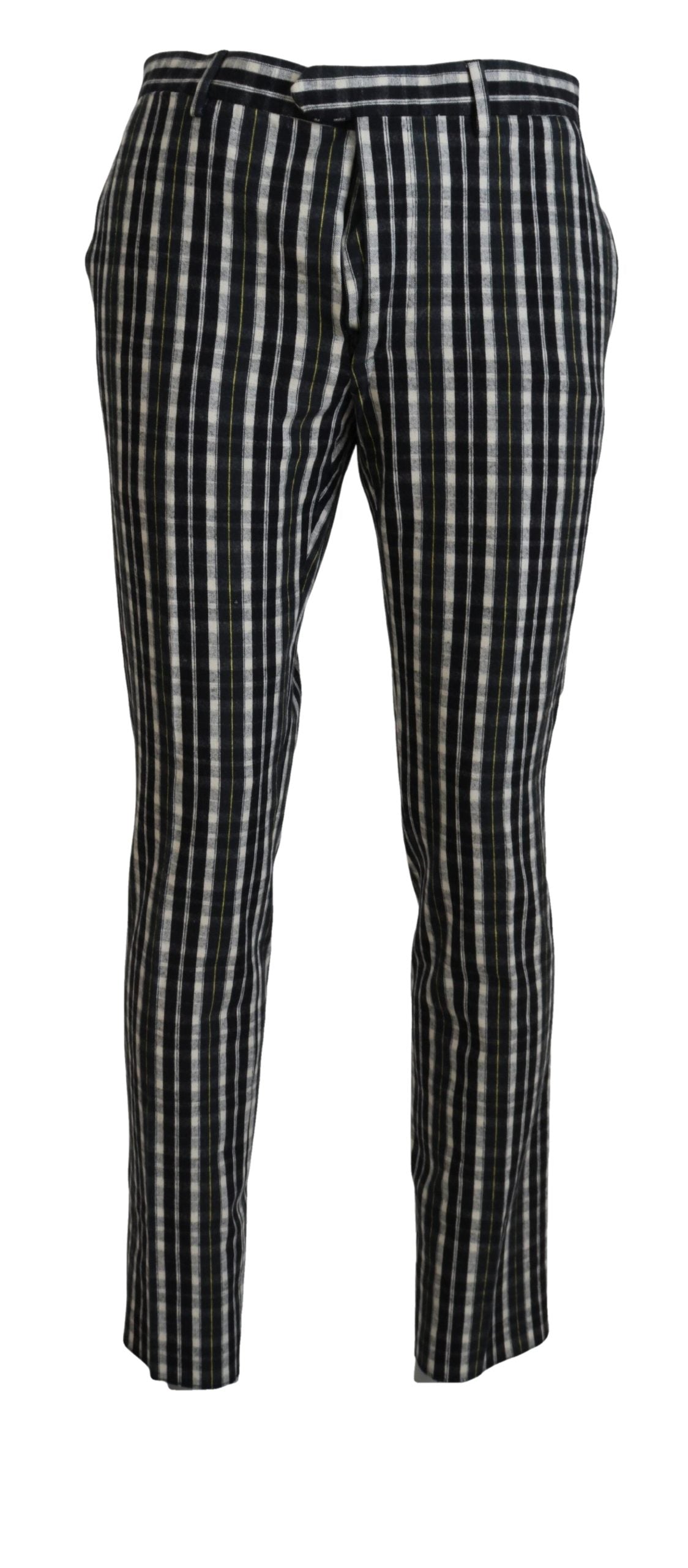 Elegant Black and White BENCIVENGA Pants - SEHABRANDS