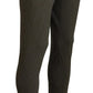 Elegant Multicolor Pure Cotton Trousers - SEHABRANDS