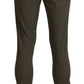 Elegant Multicolor Pure Cotton Trousers - SEHABRANDS