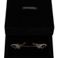 Dolce & Gabbana Elegant Sterling Silver Glass Brooch