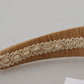 Dolce & Gabbana Exquisite Beige Viscose Diadem Headband