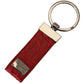 Dolce & Gabbana Chic Red Leather Keychain & Charm Accessory