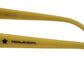 Dolce & Gabbana Chic Yellow Acetate Gradient Sunglasses