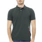 Green Cotton Men Polo - SEHABRANDS