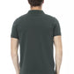 Green Cotton Men Polo - SEHABRANDS