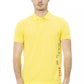 Yellow Cotton Men Polo-Shirt - SEHABRANDS