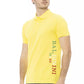 Yellow Cotton Men Polo-Shirt - SEHABRANDS