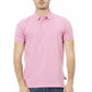 Pink Cotton Men Polo - SEHABRANDS