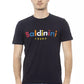 Blue Cotton Men T-Shirt - SEHABRANDS