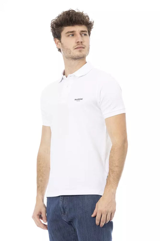 White Cotton Men Polo - SEHABRANDS