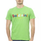 Green Cotton Men T-Shirt - SEHABRANDS