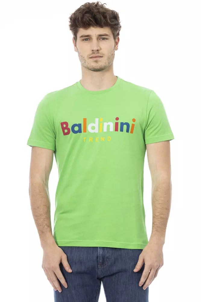 Green Cotton Men T-Shirt - SEHABRANDS