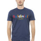 Blue Cotton Men T-Shirt - SEHABRANDS