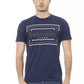 Blue Cotton Men T-Shirt - SEHABRANDS