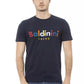 Blue Cotton Men T-Shirt - SEHABRANDS