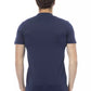 Blue Cotton Men T-Shirt - SEHABRANDS