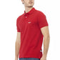 Red Cotton Men Polo - SEHABRANDS