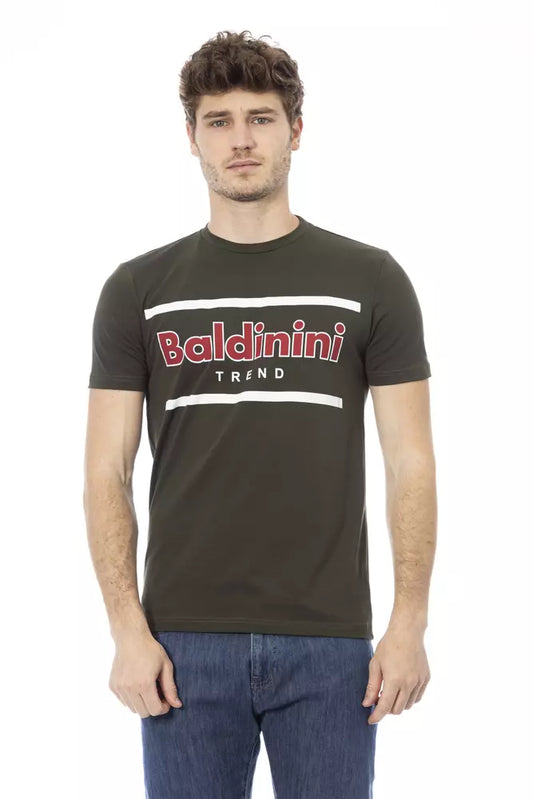 Green Cotton Men T-Shirt - SEHABRANDS