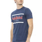 Blue Cotton Men T-Shirt - SEHABRANDS