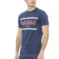 Blue Cotton Men T-Shirt - SEHABRANDS