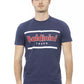 Blue Cotton Men T-Shirt - SEHABRANDS