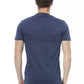 Blue Cotton Men T-Shirt - SEHABRANDS