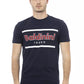 Blue Cotton Men T-Shirt - SEHABRANDS