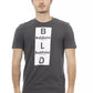 Gray Cotton Men T-Shirt - SEHABRANDS