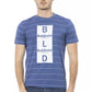 Blue Cotton Men T-Shirt - SEHABRANDS