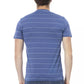 Blue Cotton Men T-Shirt - SEHABRANDS