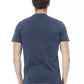 Blue Cotton Men T-Shirt - SEHABRANDS